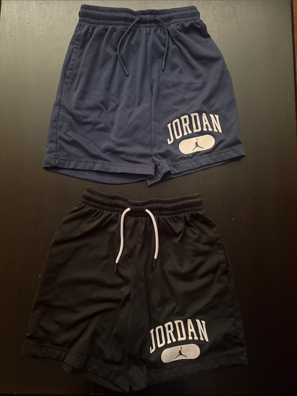 Jordan Boys' Athletic Shorts in Navy and Black